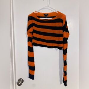 Halloween Crop Sweater